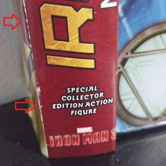 Iron Man Armor Action Figure Iron Man 3 Mark 42 Diamond Marvel Select - Picture 9 of 11